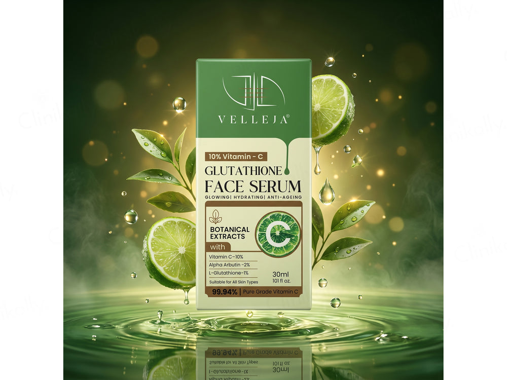 Velleja 10% Vitamin C Glutathione Face Serum