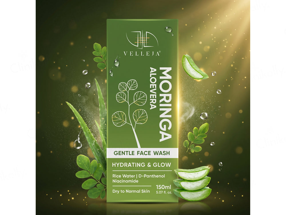 Velleja Moringa Aloevera Gentle Face Wash