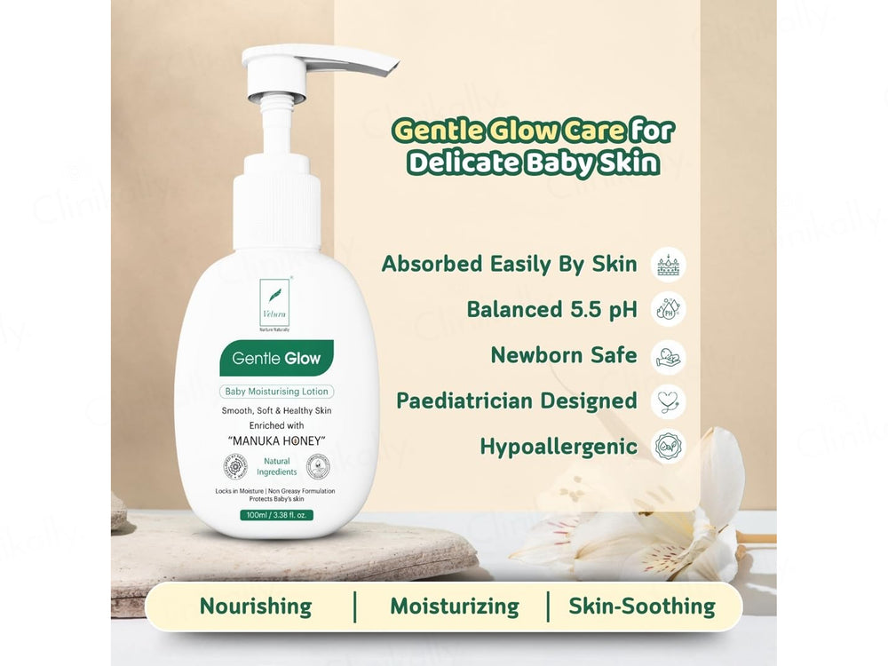 Velura Gentle Glow Baby Moisturising Lotion