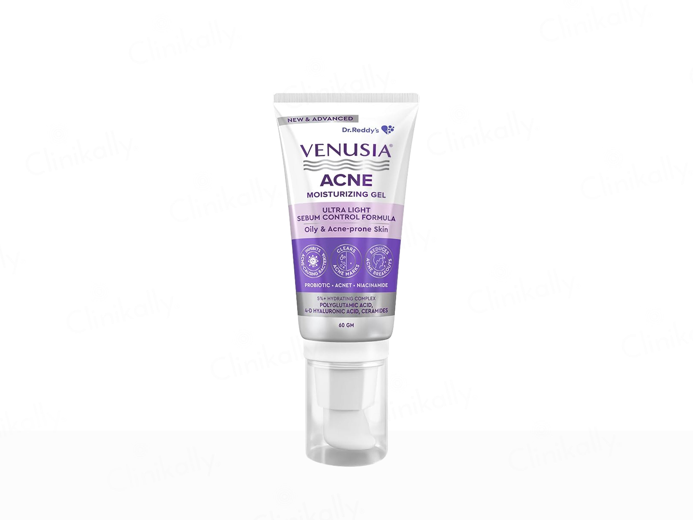 Venusia Acne Control Ultra Light Moisturizing Gel