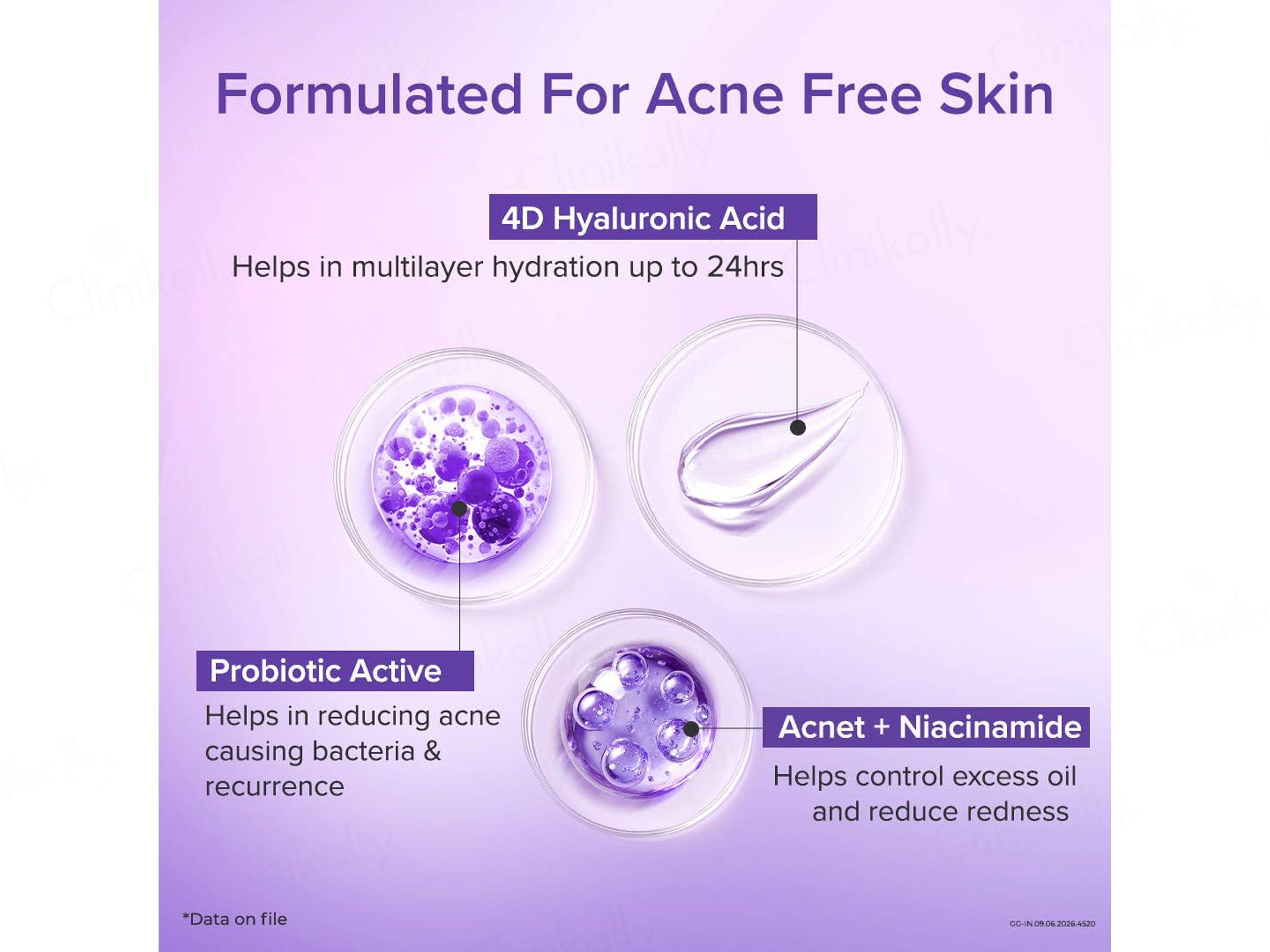 Venusia Acne Control Ultra Light Moisturizing Gel