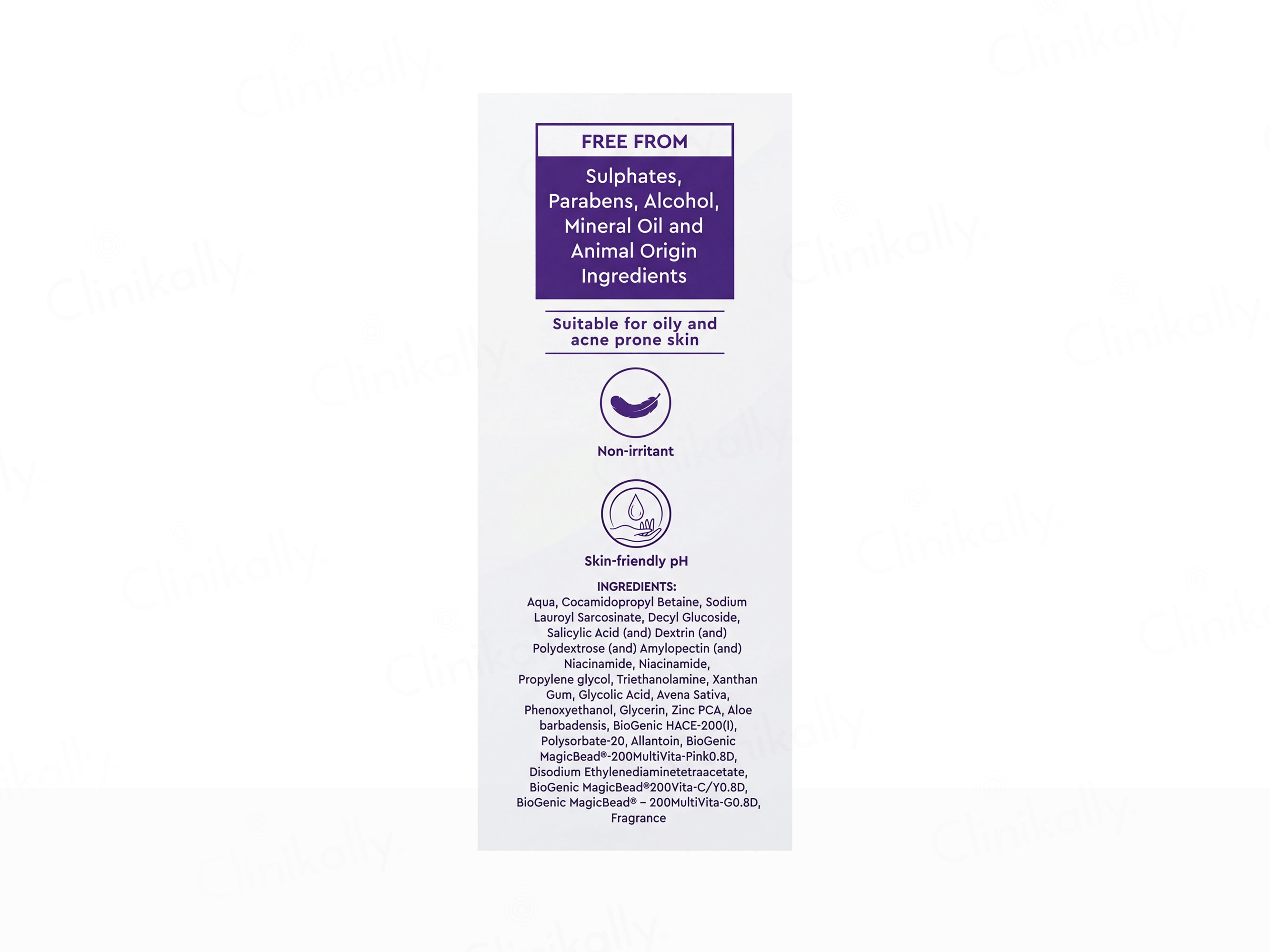 Venusia Acne Facewash