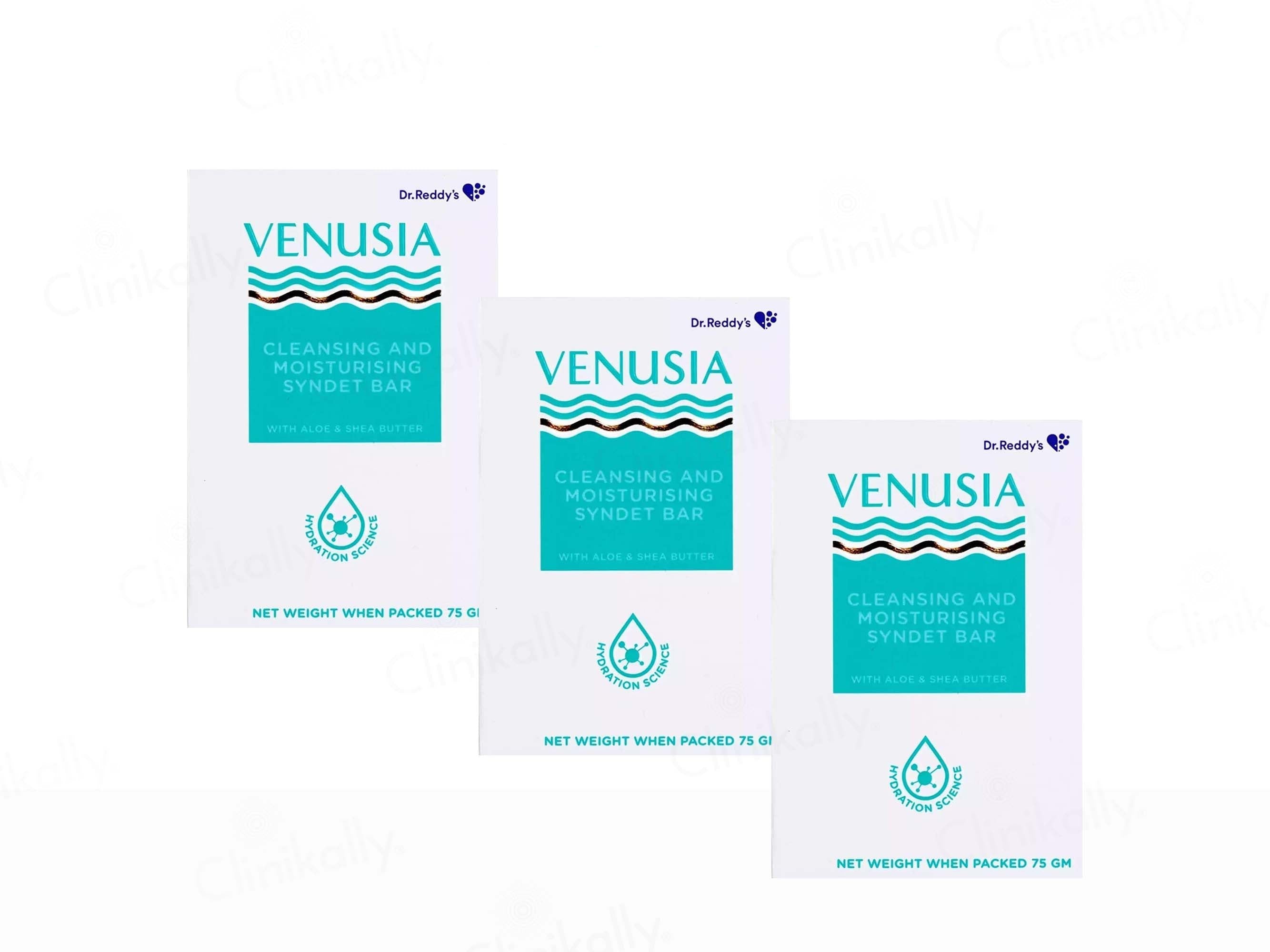 Venusia Cleansing & Moisturising Syndet Bar