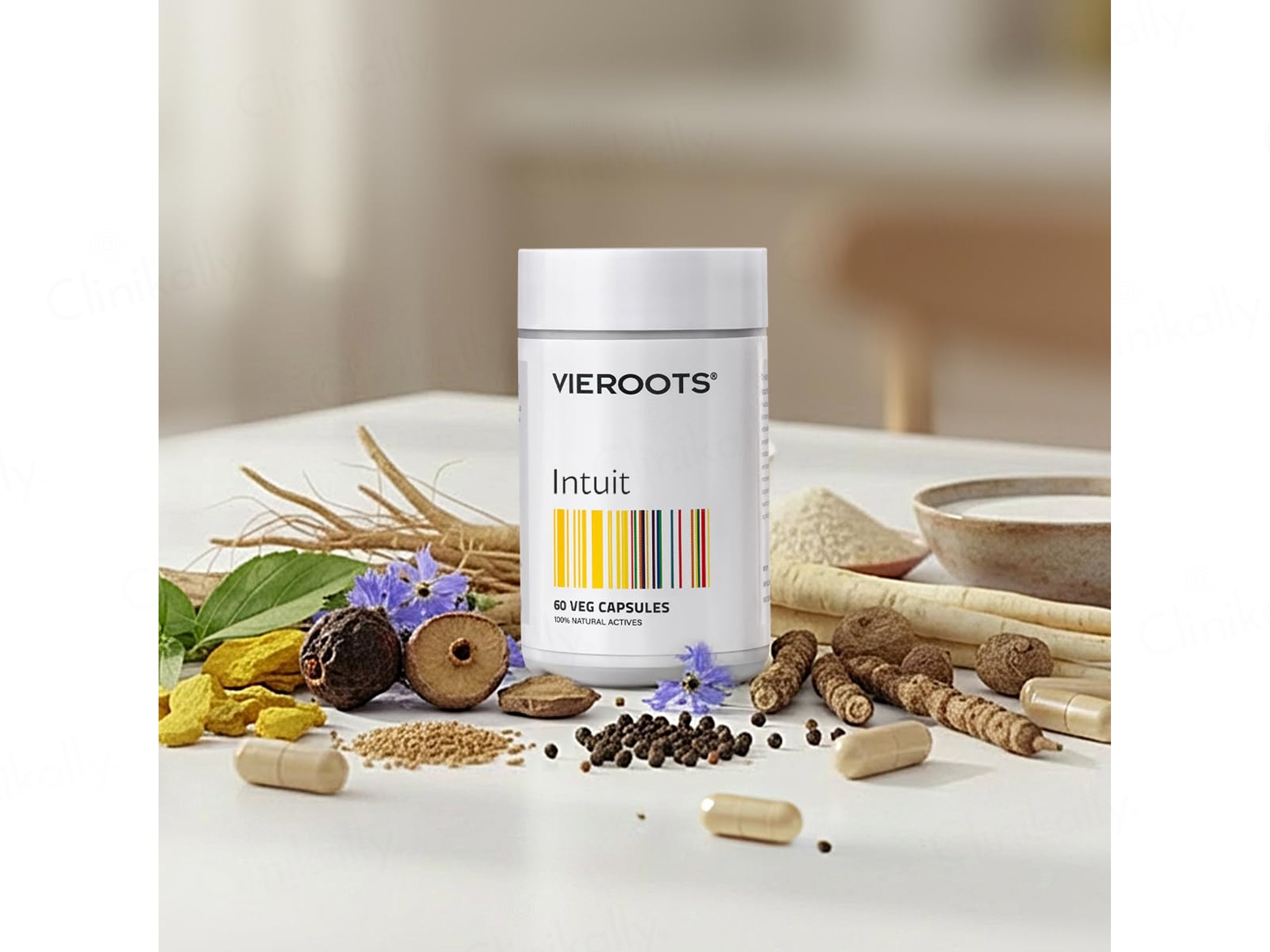 Vieroots Intuit Capsule For Healthy Gut Support With Prebiotics and Probiotics