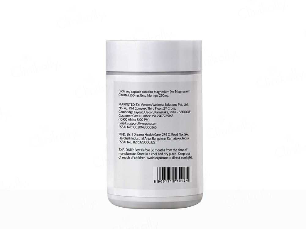 Vieroots Super Magnesium Veg Capsule