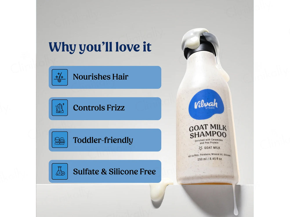 Vilvah Store Goat Milk Shampoo