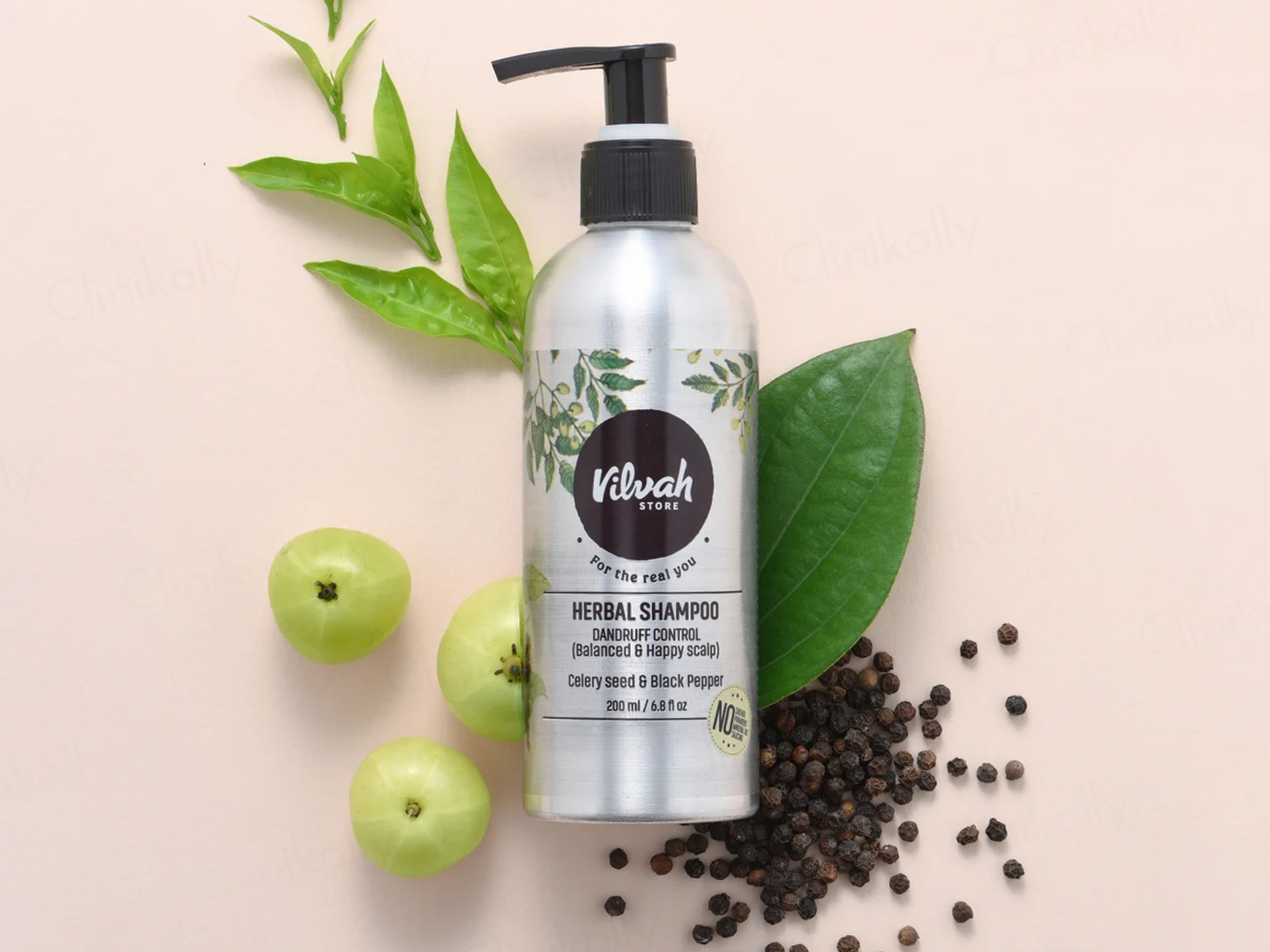 Vilvah Store Herbal Dandruff Control Shampoo