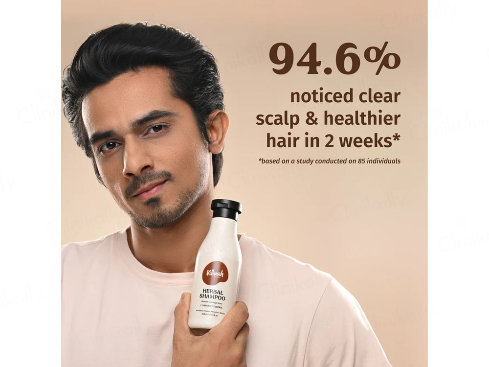 Vilvah Store Herbal Dandruff Control Shampoo