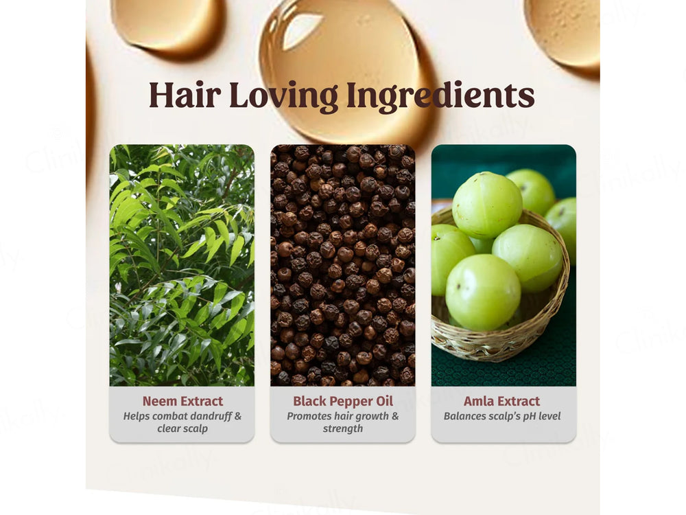 Vilvah Store Herbal Dandruff Control Shampoo