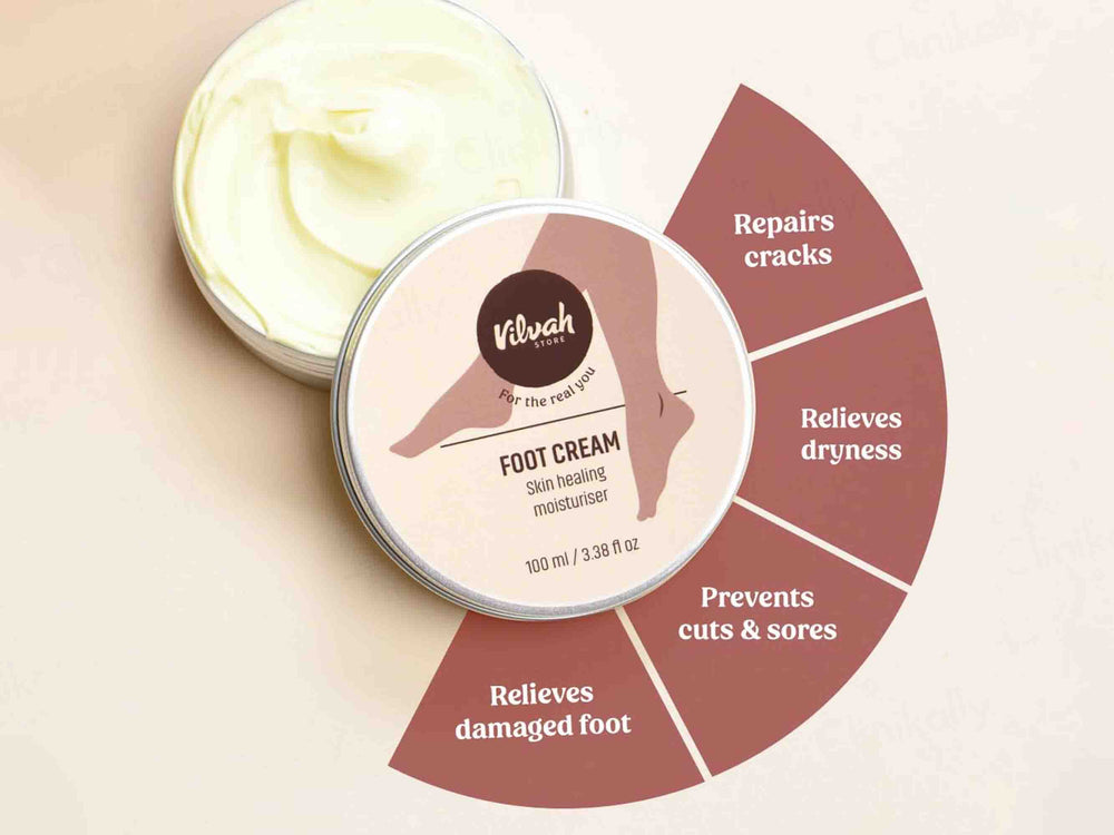Vilvah Store Moisturizing Foot Cream