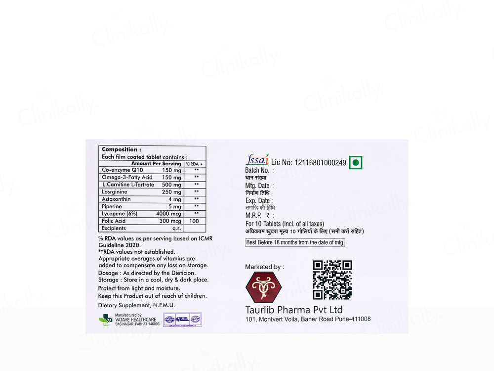 Vinlife Q Health Supplement Tablet