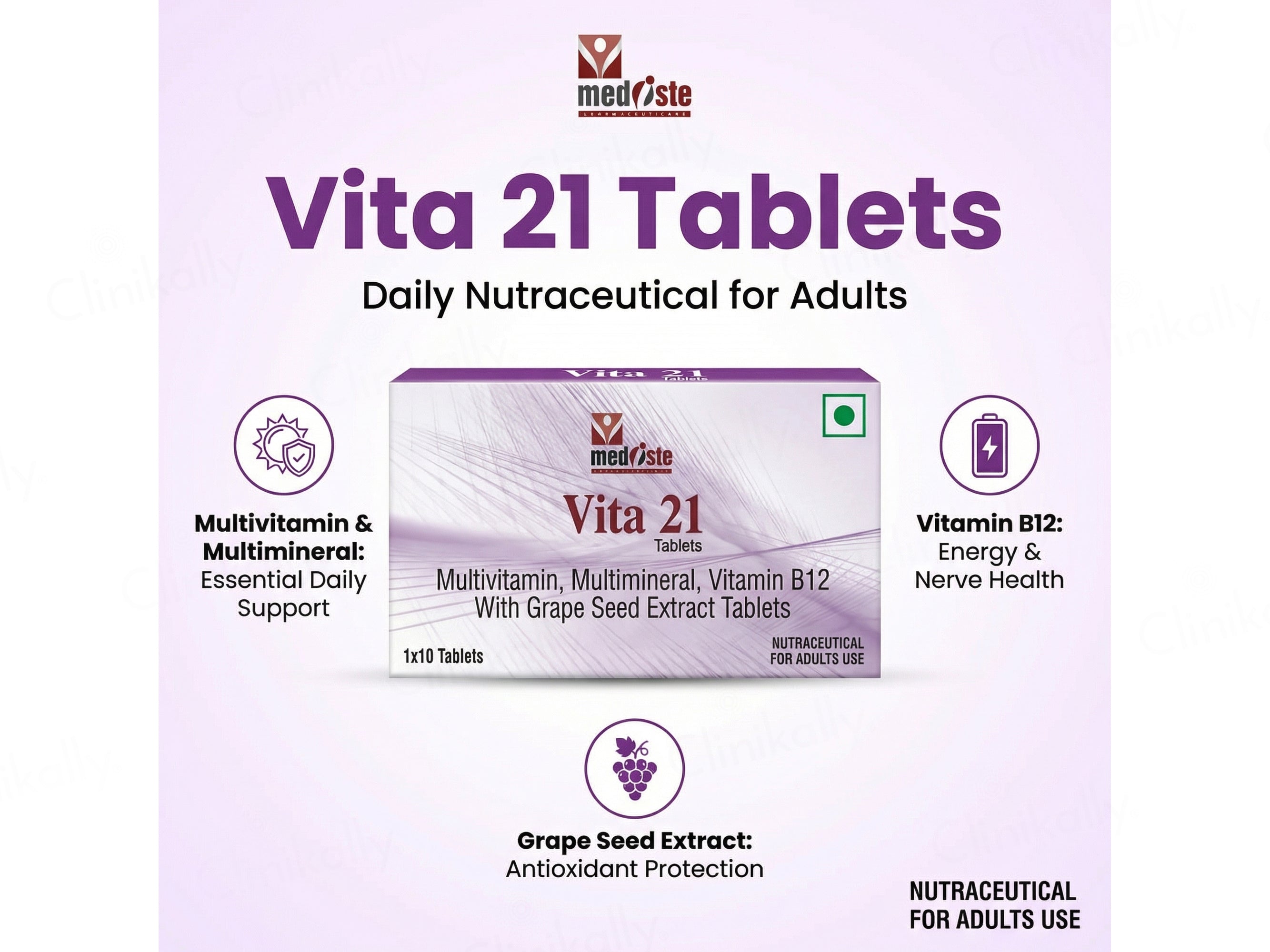 Vita 21 Nutraceutical Tablet