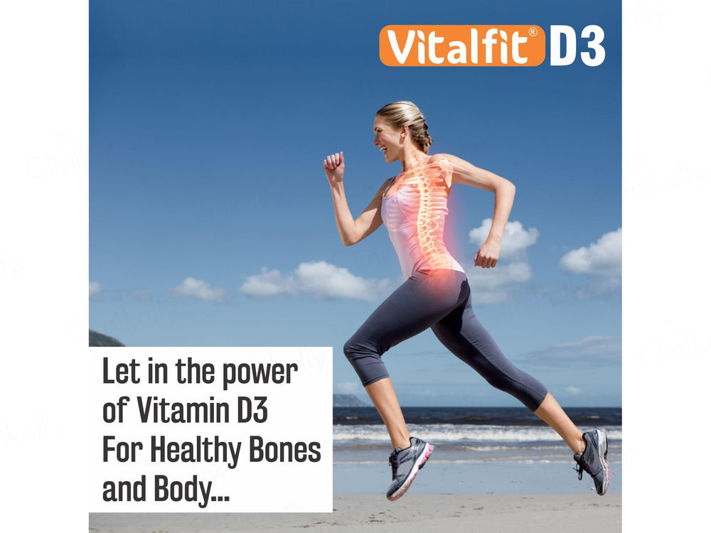 Vitalfit D3 60000 IU Weekly Softgel Capsule