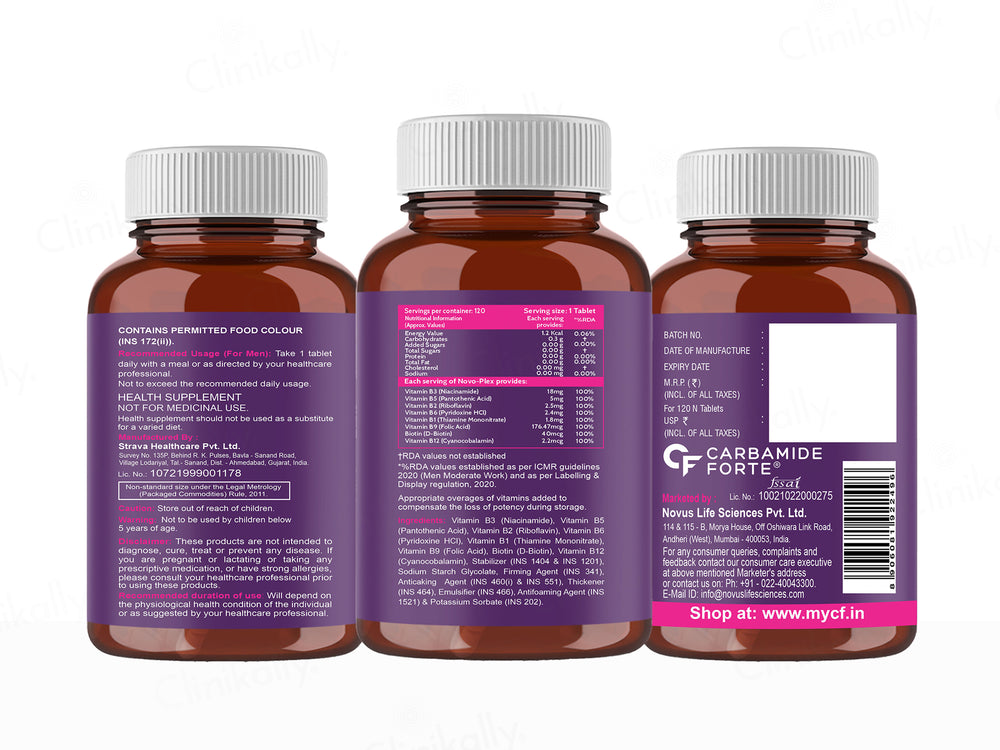 Carbamide Forte Vitamin B-Complex Tablet