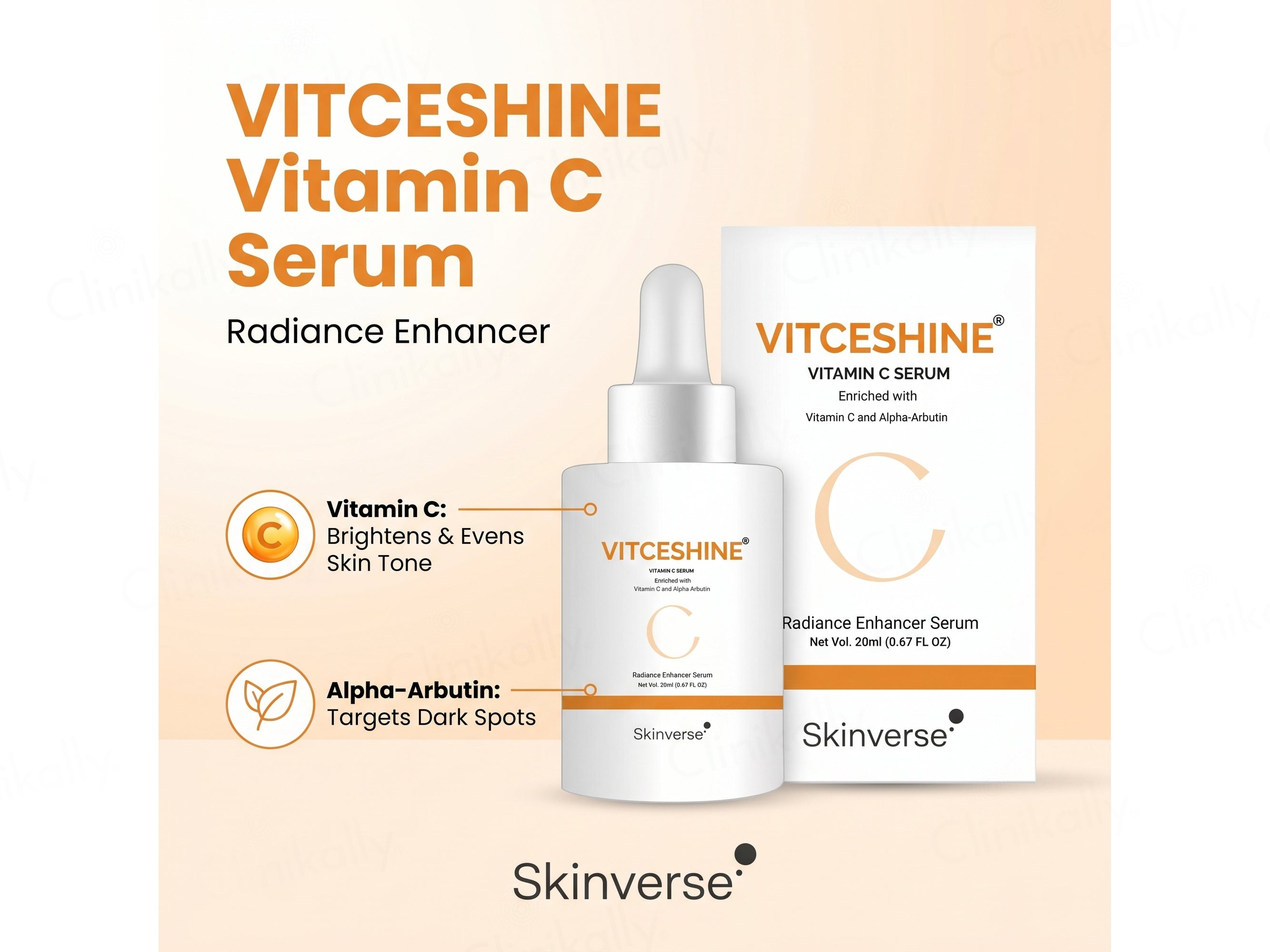 Vitceshine Vitamin C Radiance Enhancer Face Serum