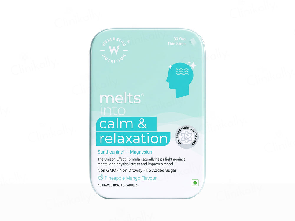Wellbeing Nutrition Melts Into Calm & Relaxation Oral Strip