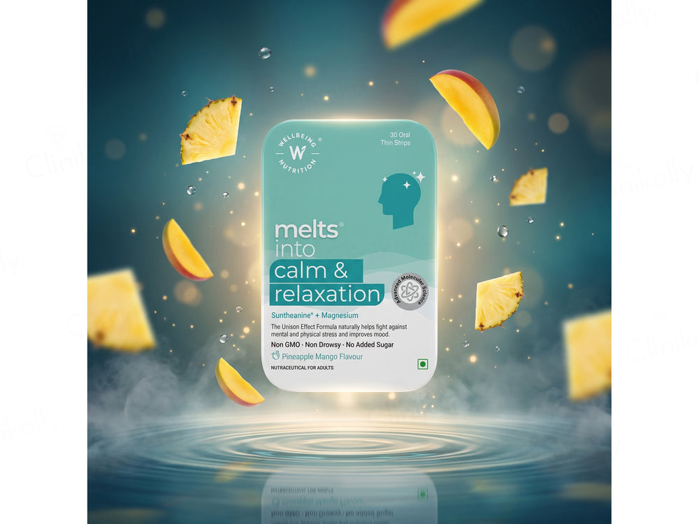 Wellbeing Nutrition Melts Into Calm & Relaxation Oral Strip