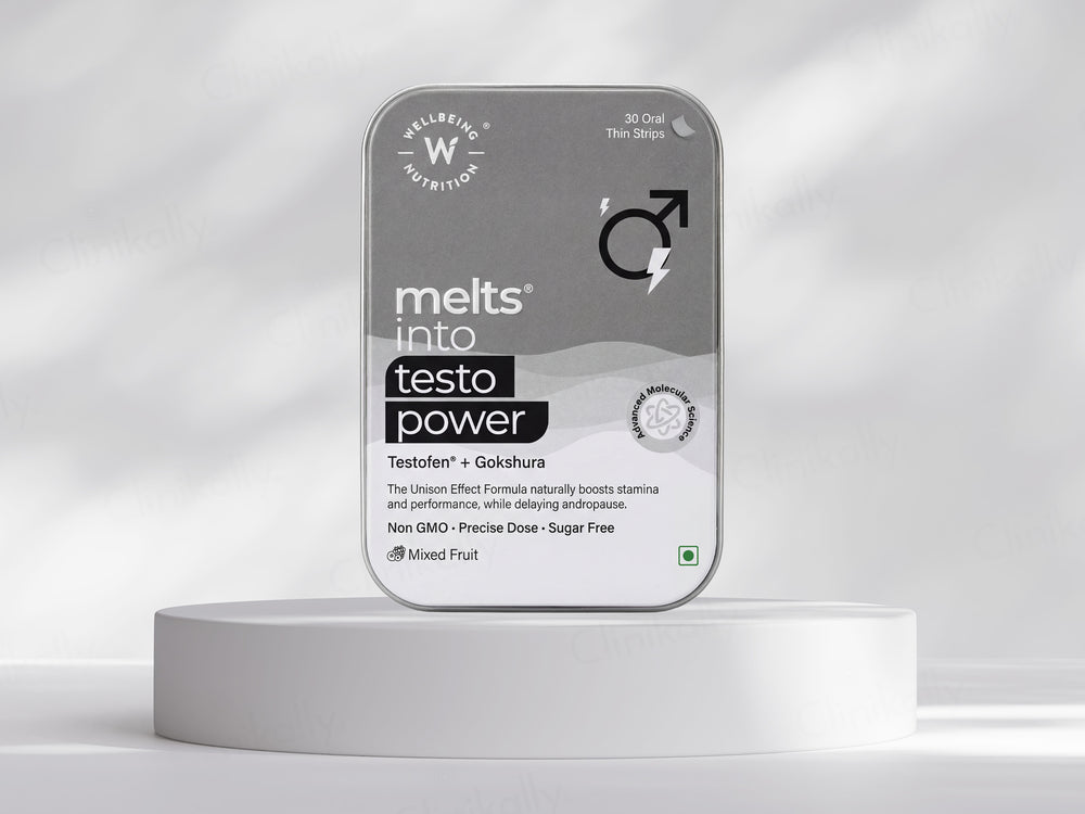 Wellbeing Nutrition Melts Into Testo Power Oral Strip