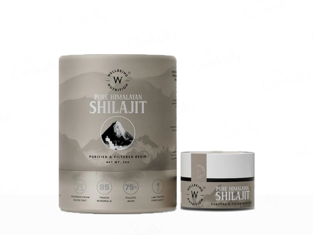 Wellbeing Nutrition Pure Himalayan Shilajit Resin