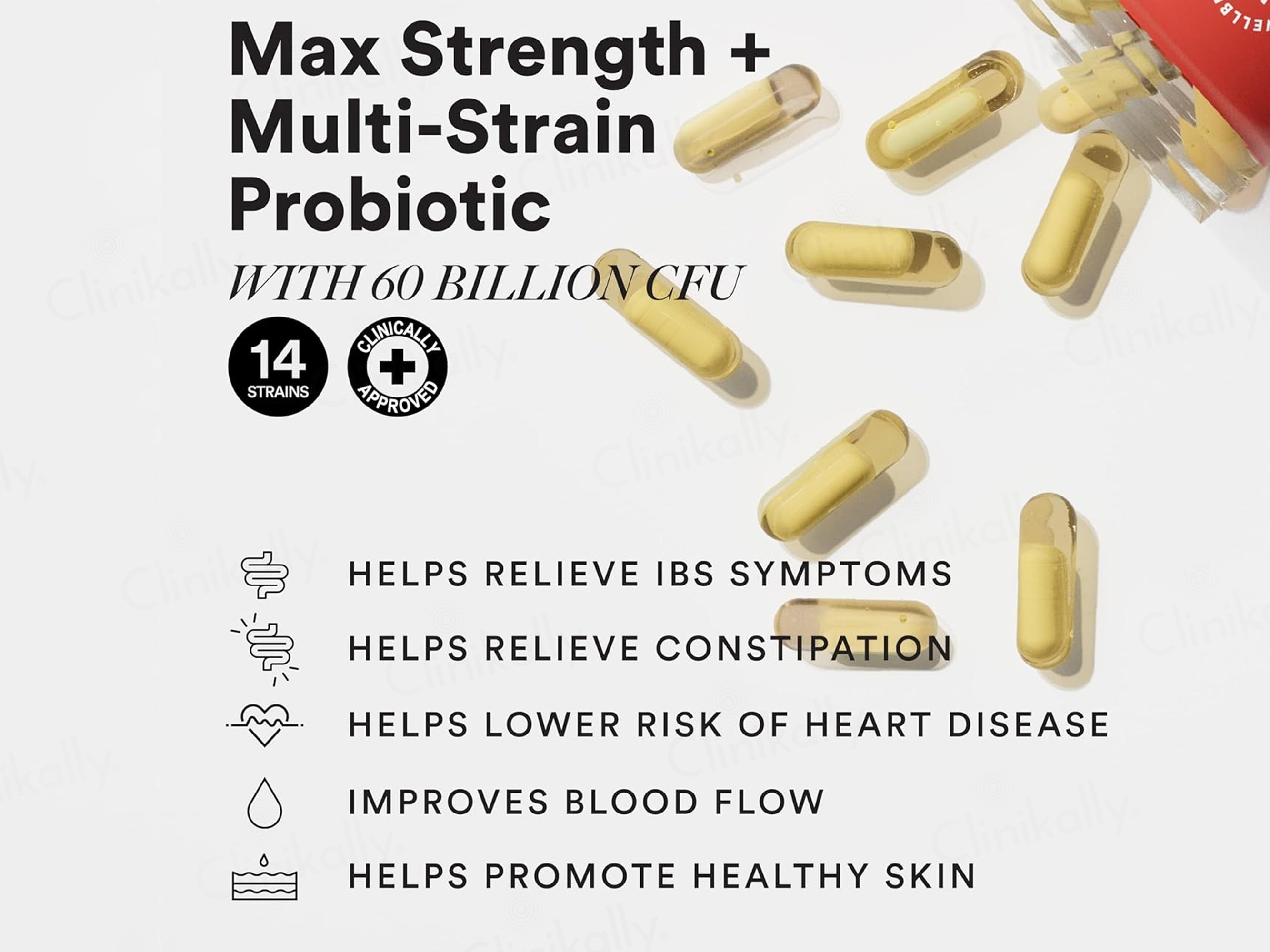 Wellbeing Nutrition Slow Extra Strength Daily Probiotics Capsule