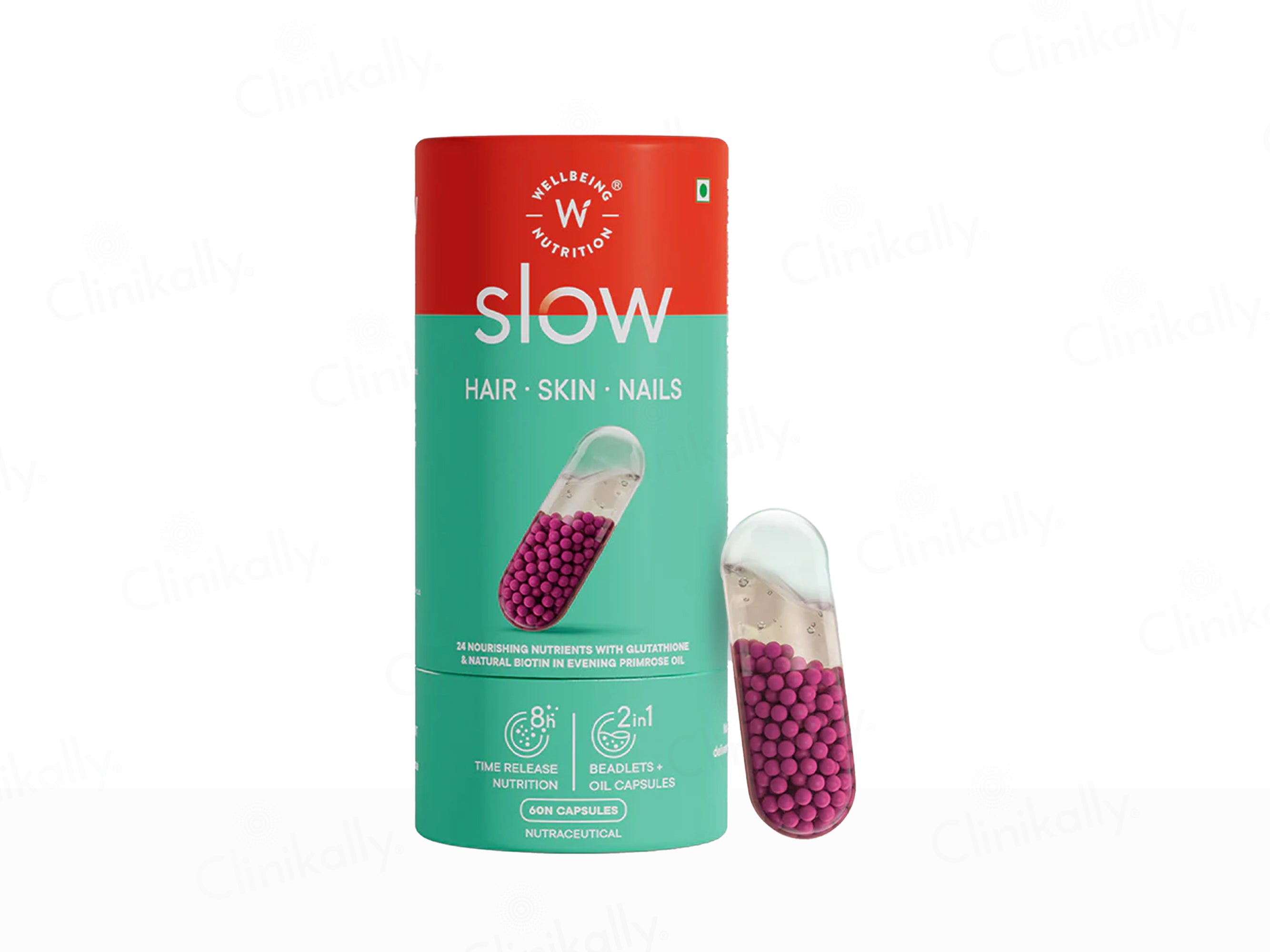 Wellbeing Nutrition Slow Hair & Skin & Nails Capsule