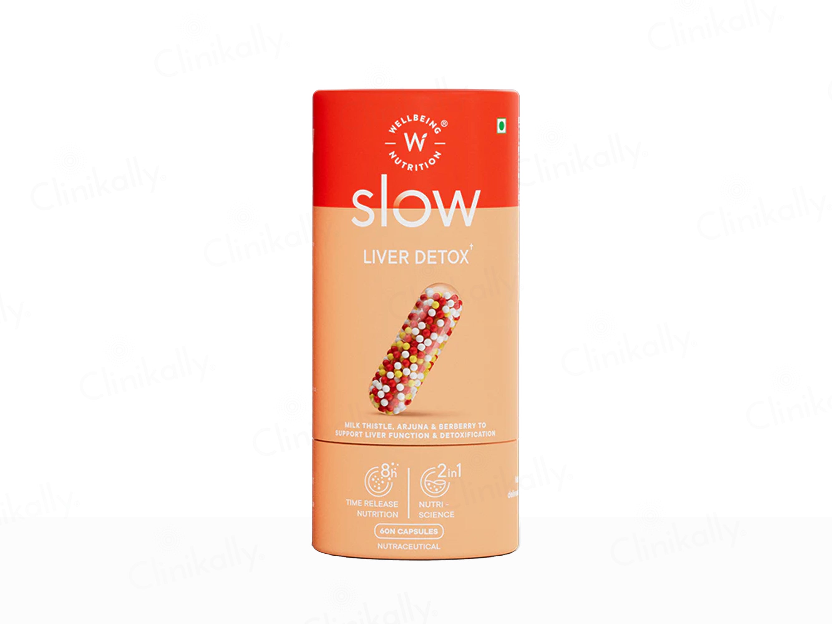 Wellbeing Nutrition Slow Liver Detox Capsule
