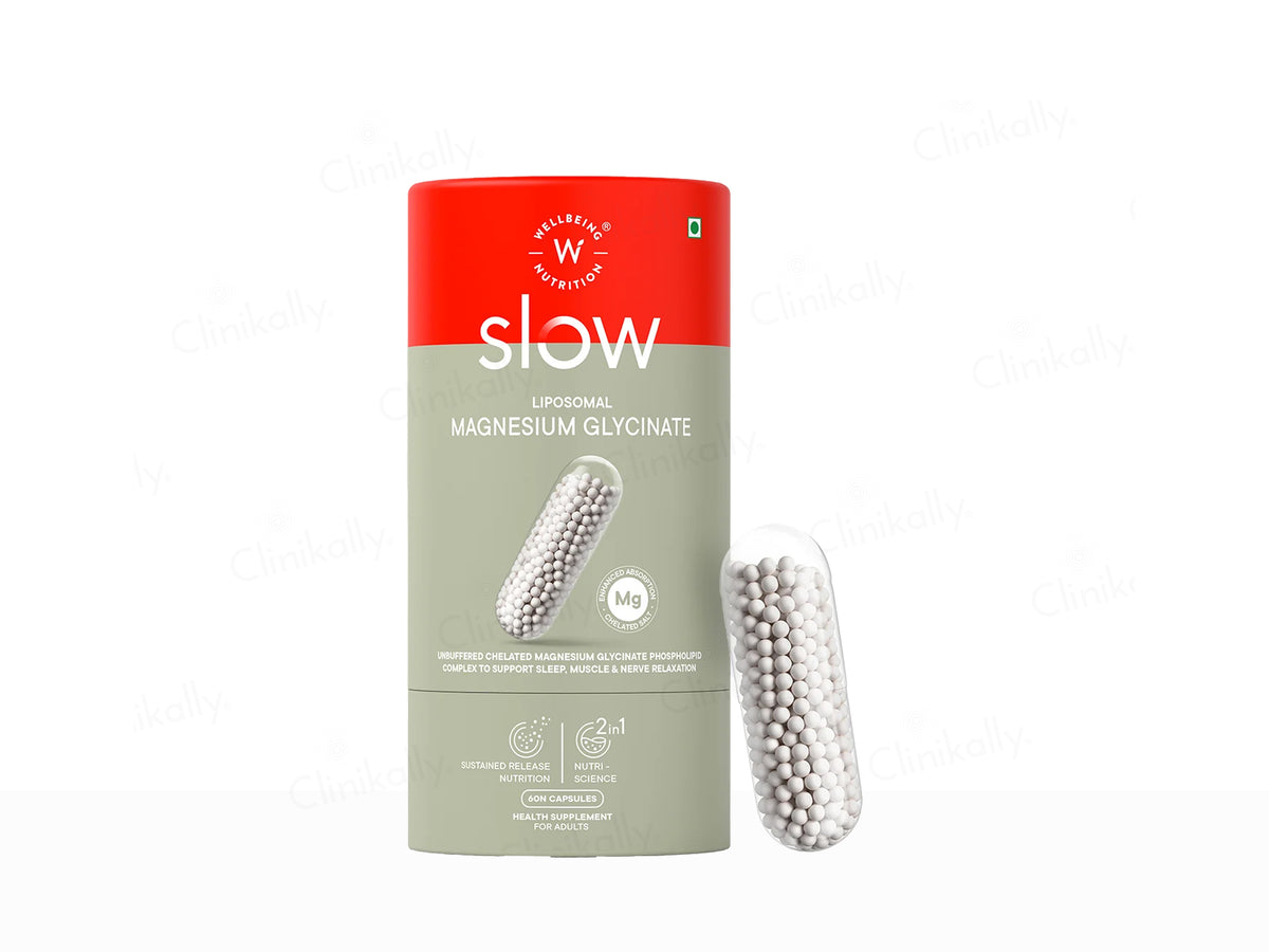 Wellbeing Nutrition Slow Magnesium Glycinate Capsule