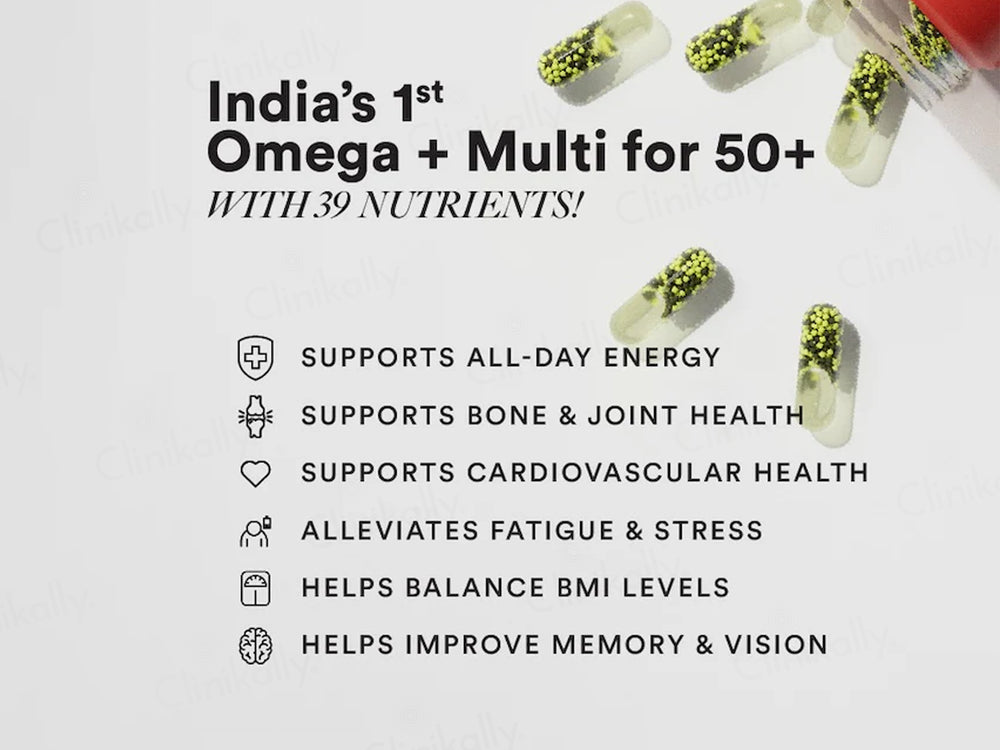 Wellbeing Nutrition Slow Multi + Omega For Adult 50+ Capsule