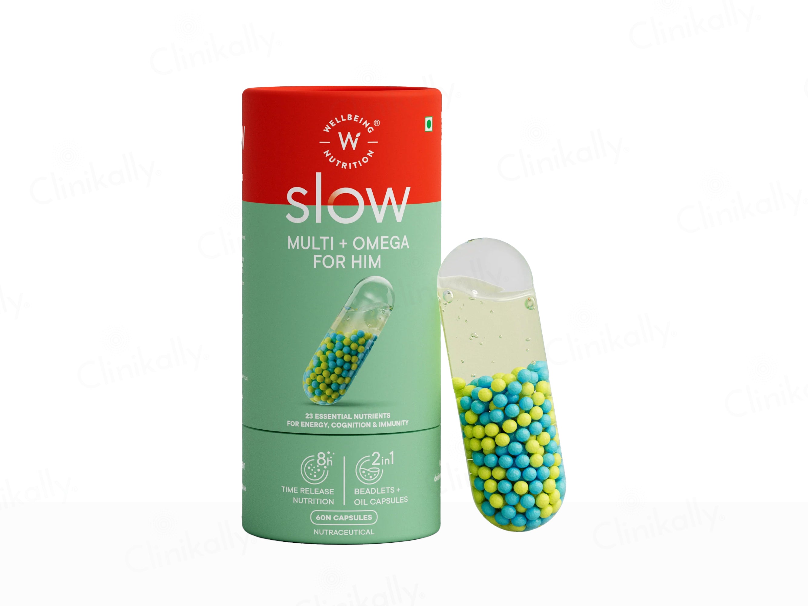 Wellbeing Nutrition Slow Multi + Omega For Him Capsule