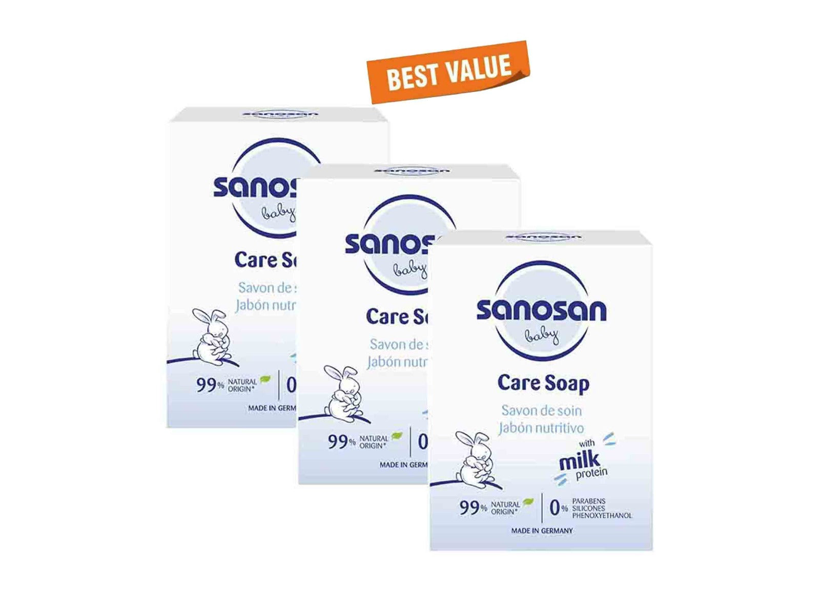 Sanosan Baby Milk Protein Care Soap