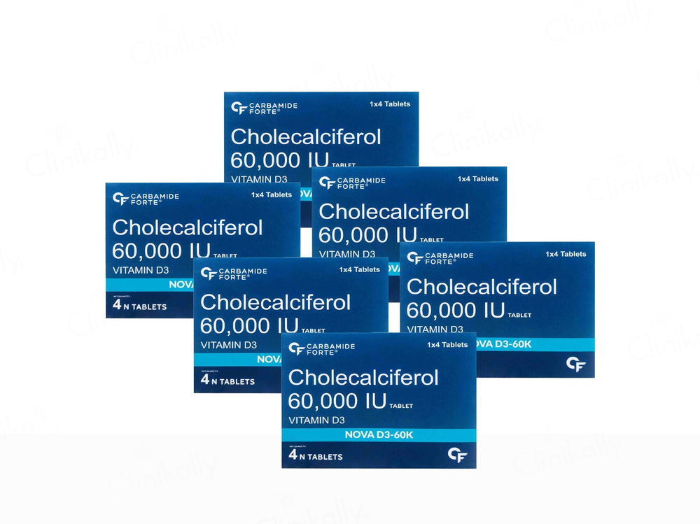 Carbamide Forte Cholecalciferol 60000 IU Tablet