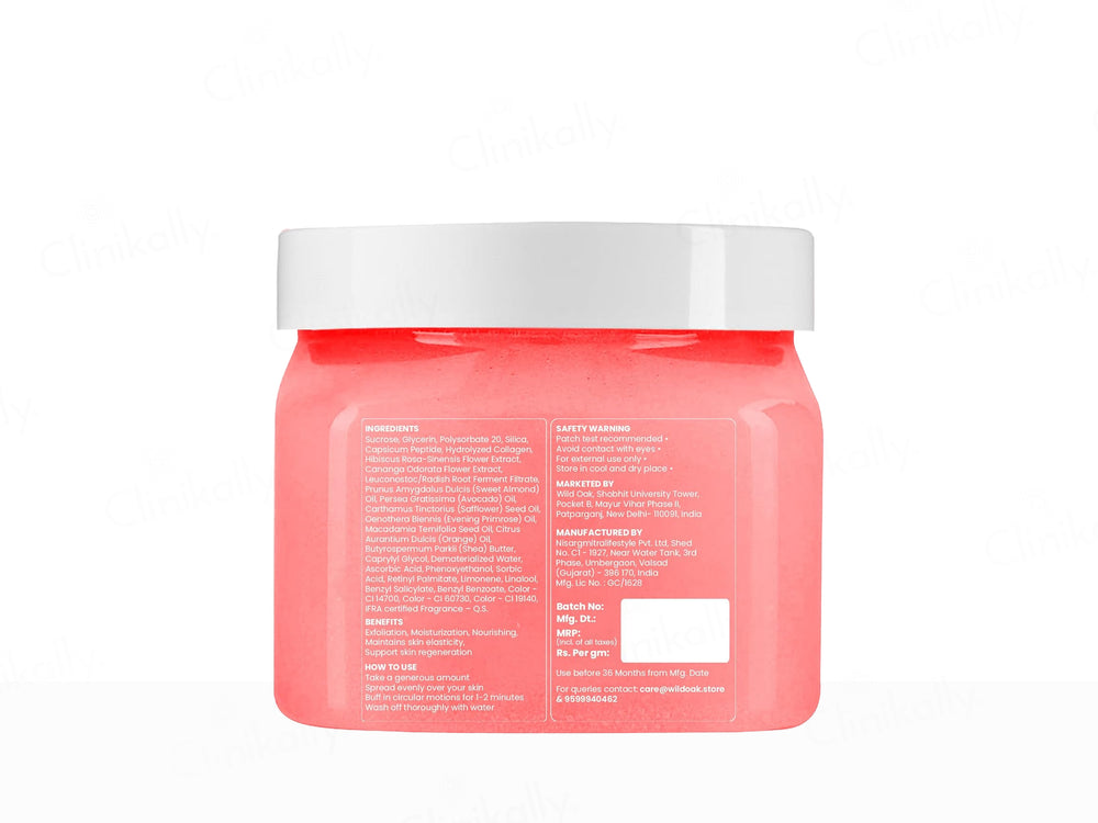 Wild Oak Pink Hibiscus Shea Butter Sugar Body Scrub