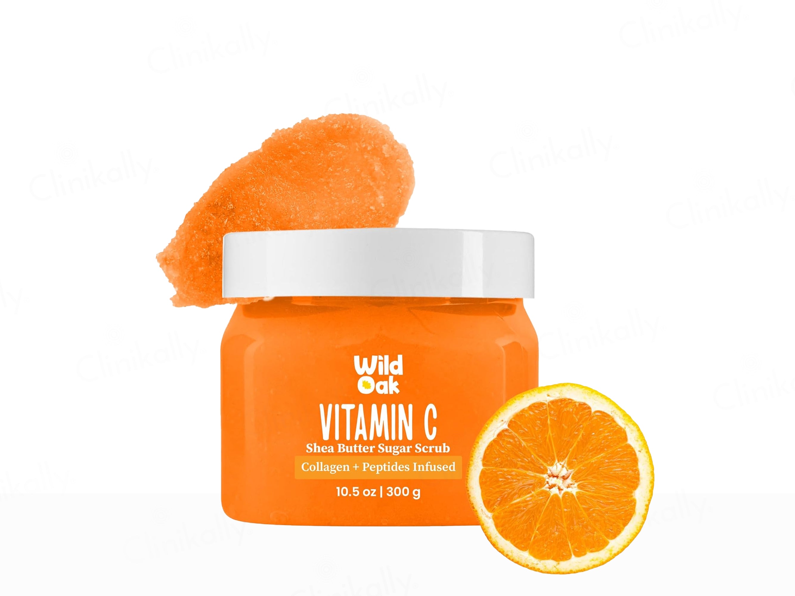 Wild Oak Vitamin C Shea Butter Sugar Body Scrub