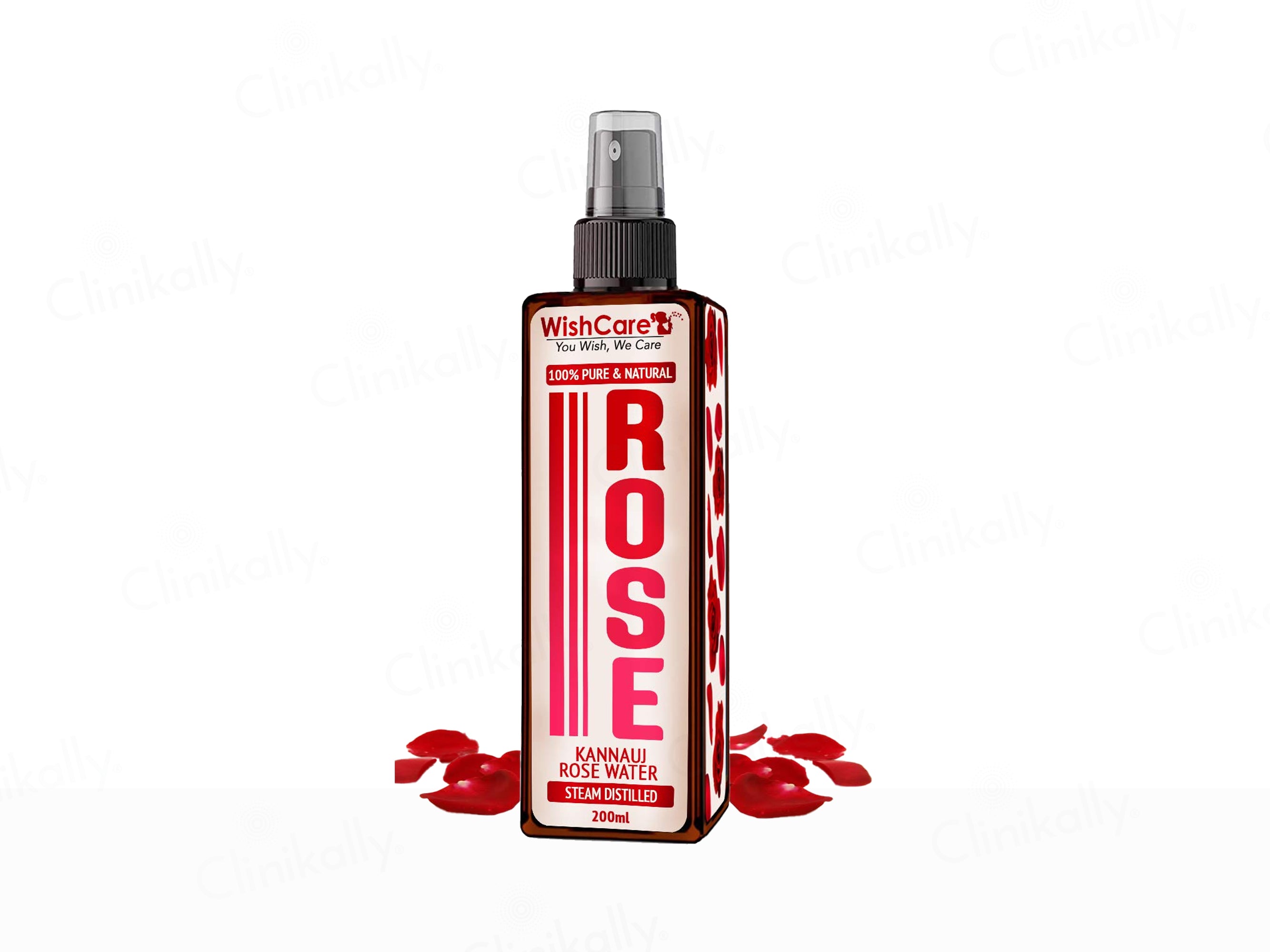WishCare 100% Pure & Natural Kannauj Rose Water