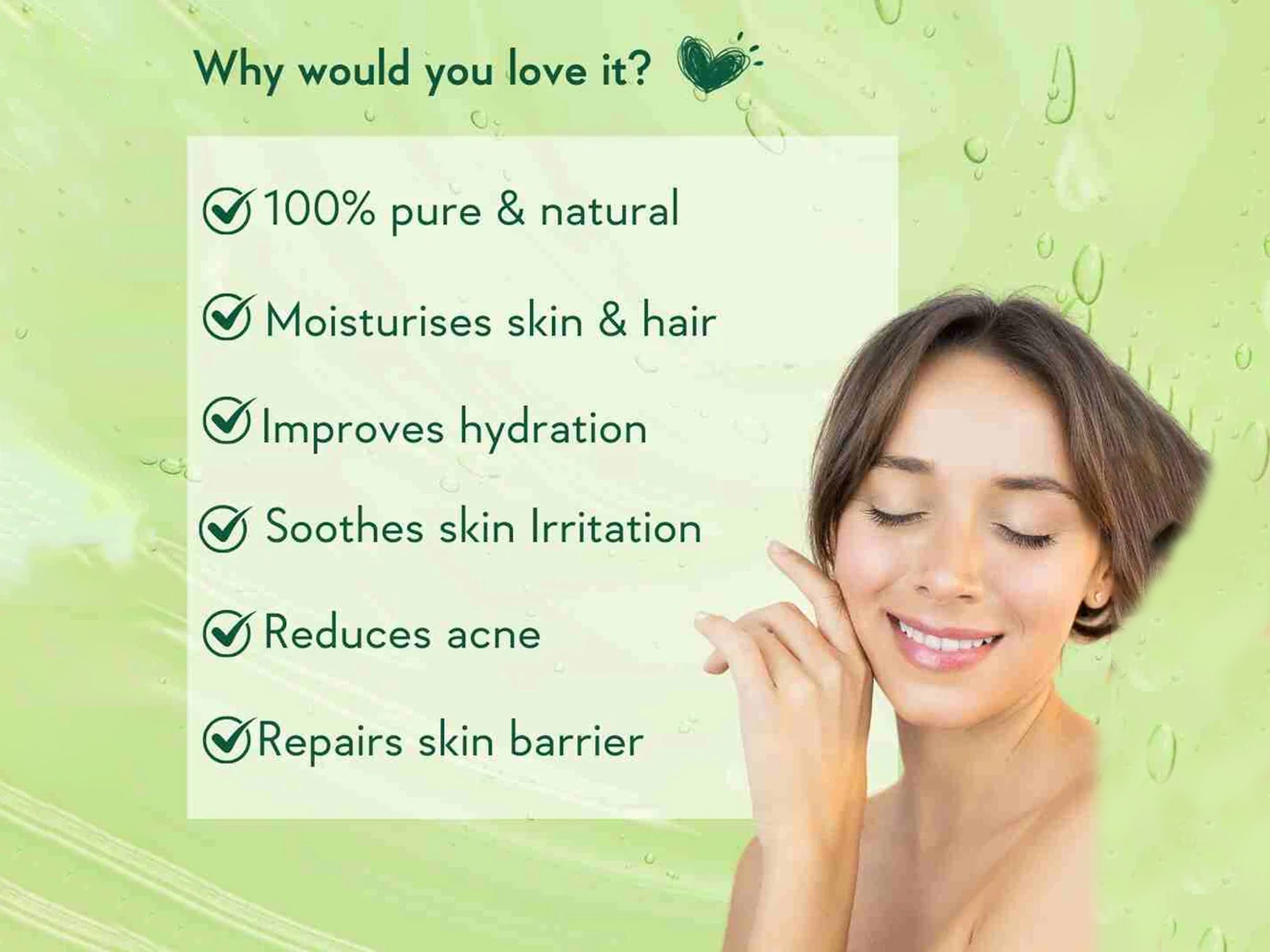 WishCare Pure & Natural Aloe Vera Gel