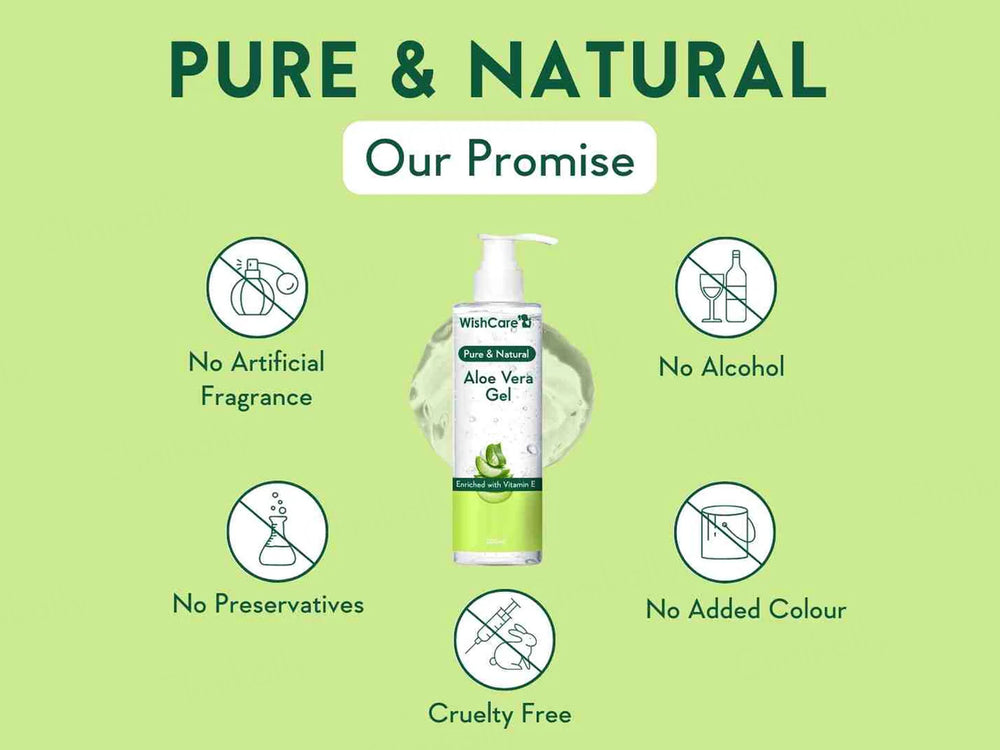 WishCare Pure & Natural Aloe Vera Gel