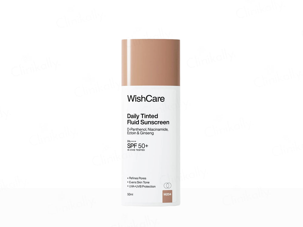 Wishcare Daily Tinted Fluid Sunscreen SPF 50+ PA++++