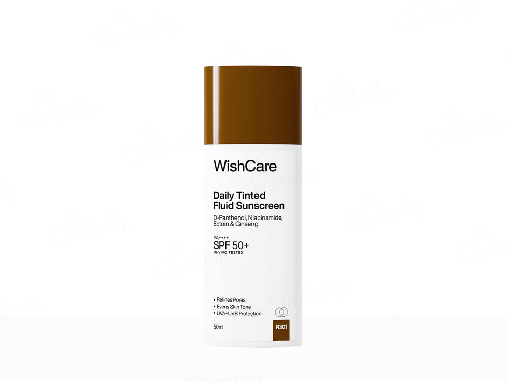 Wishcare Daily Tinted Fluid Sunscreen SPF 50+ PA++++