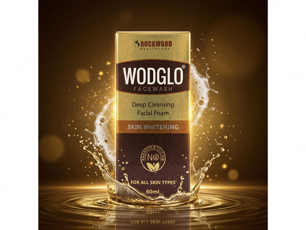 Wodglo Skin Whitening Deep Cleansing Foaming Face Wash
