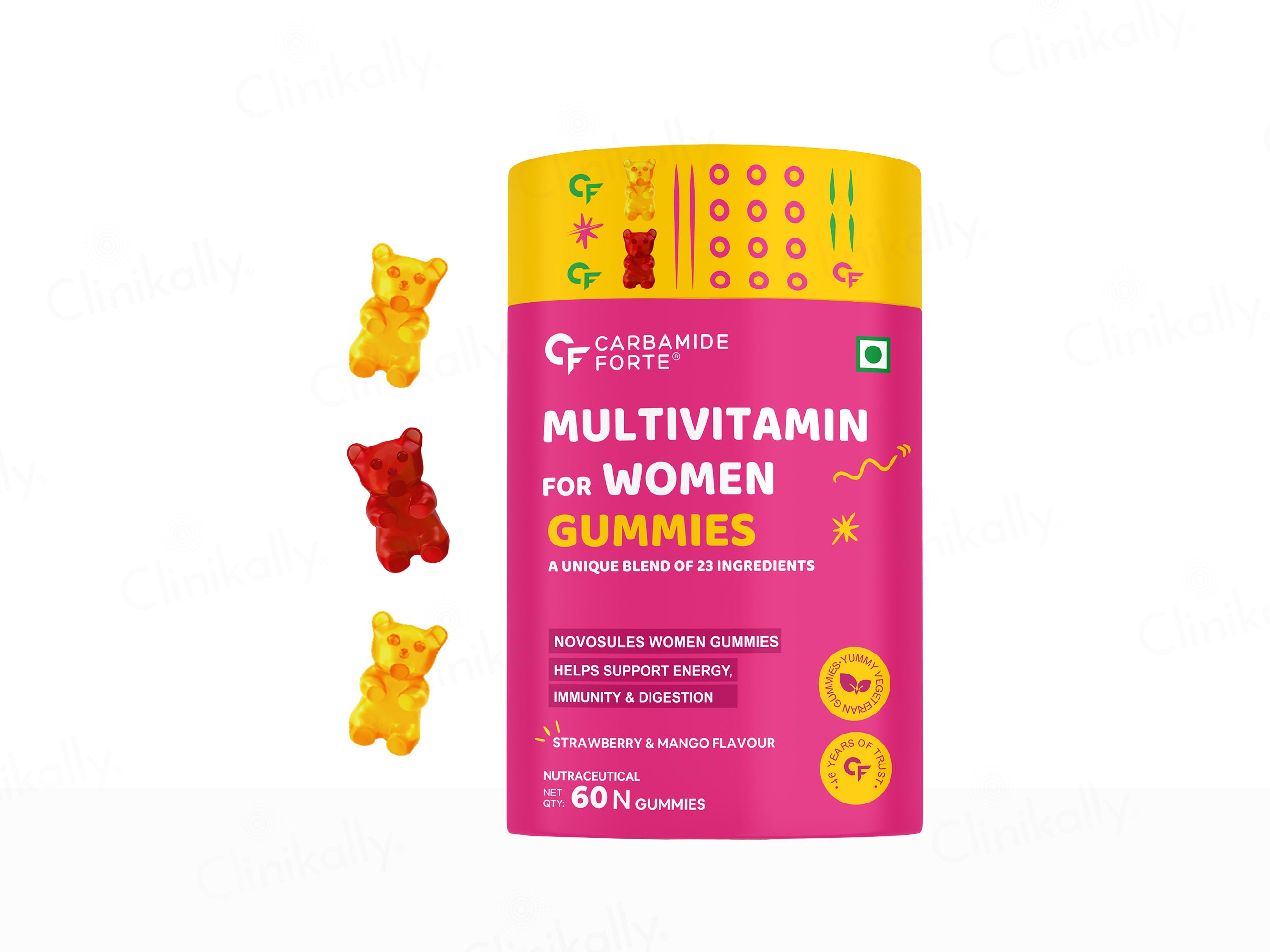 Carbamide Forte Multivitamin Gummies For Women