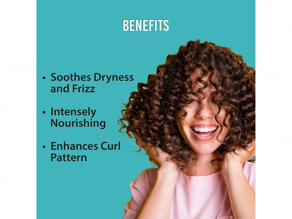 Xo Curls Hydrating Conditioner With Shea Butter, Argan Oil & Aloevera