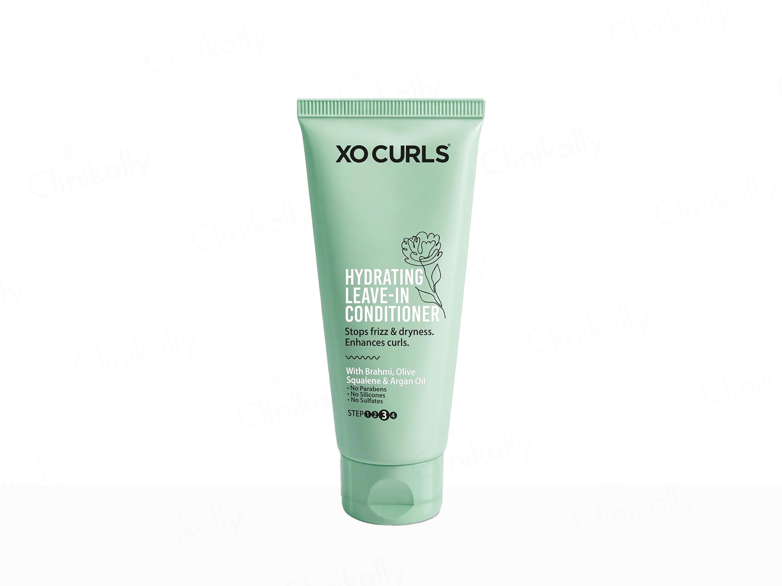 Xo Curls Hydrating Leave-In Conditioner With Brahmi, Olive Squalane & Argan Oil