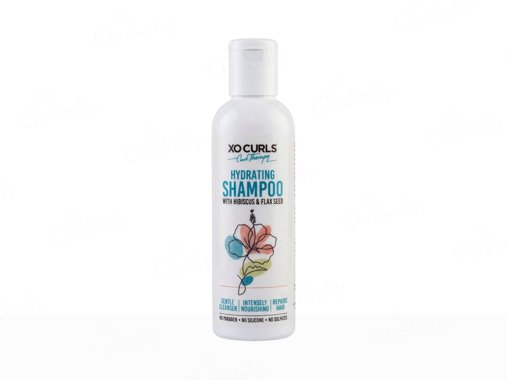 Xo Curls Hydrating Shampoo With Hibiscus, Flax Seed & Lavender