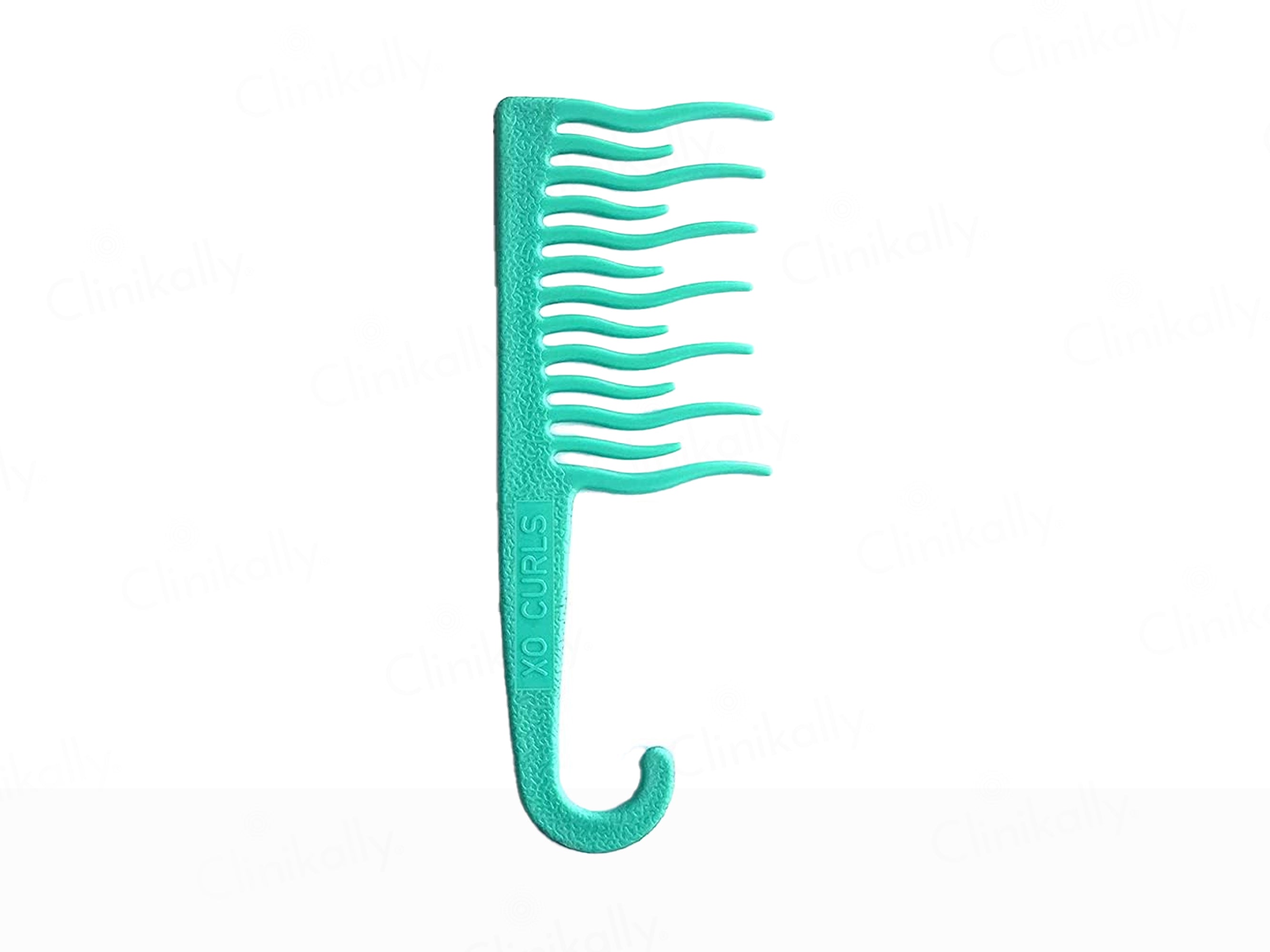 Xo Curls Shower Detangling Comb - Green