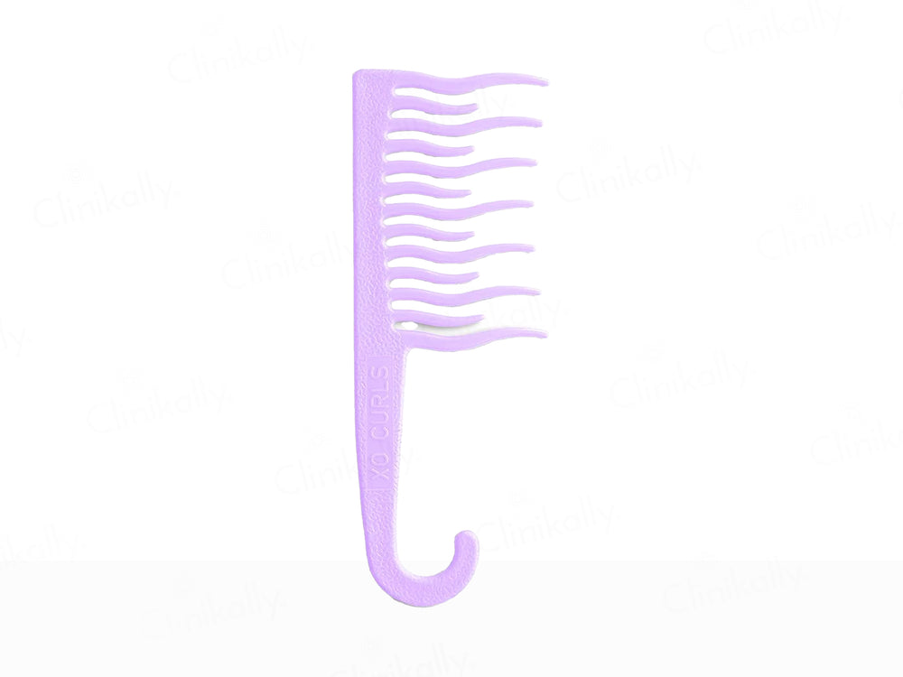 Xo Curls Shower Detangling Comb - Green