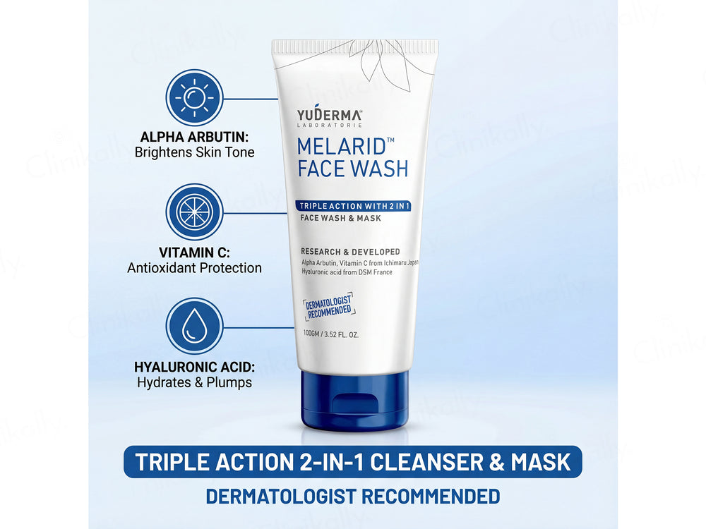 Yuderma Melarid Triple Action Face Wash