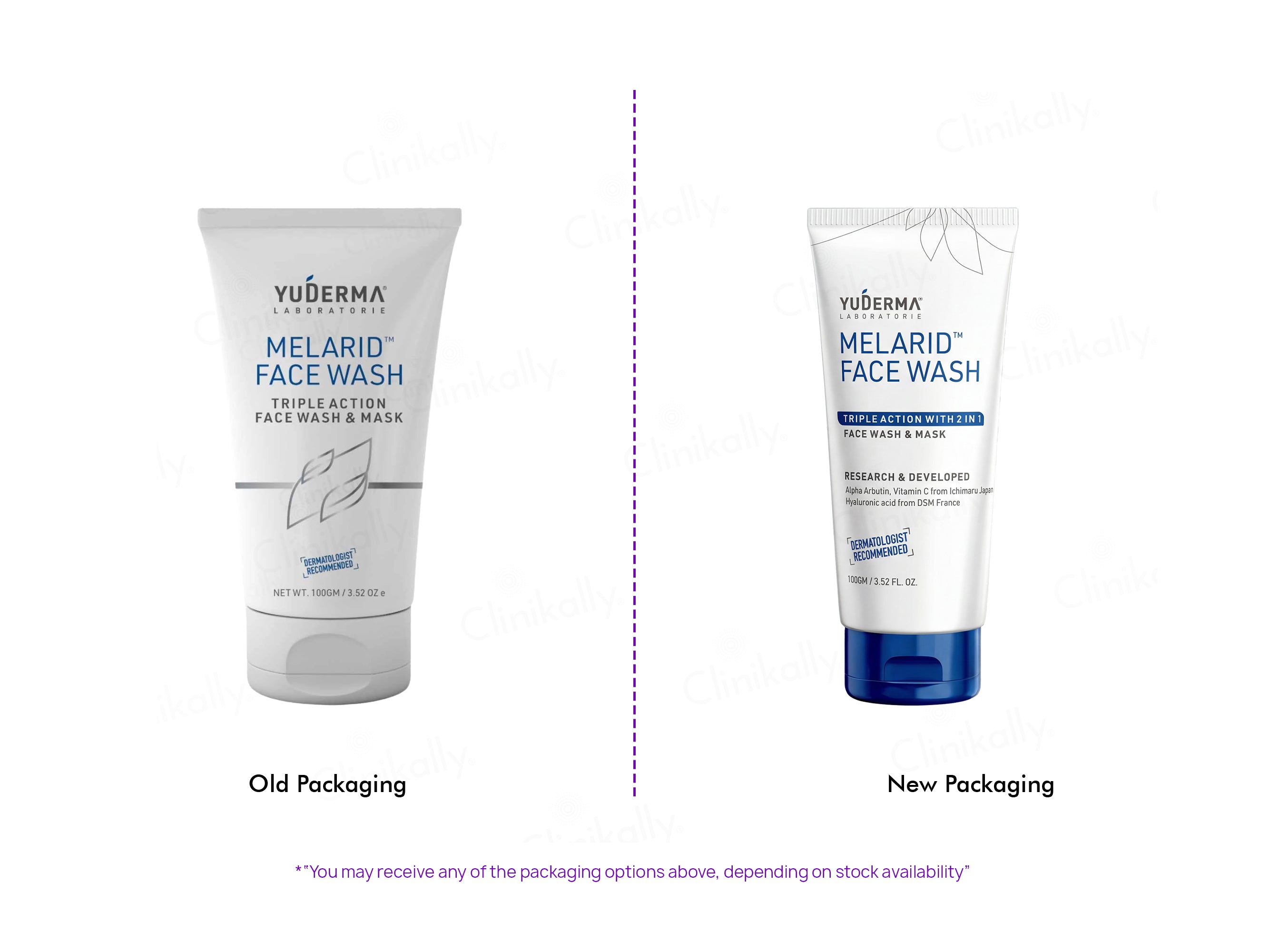 Yuderma Melarid Triple Action Face Wash