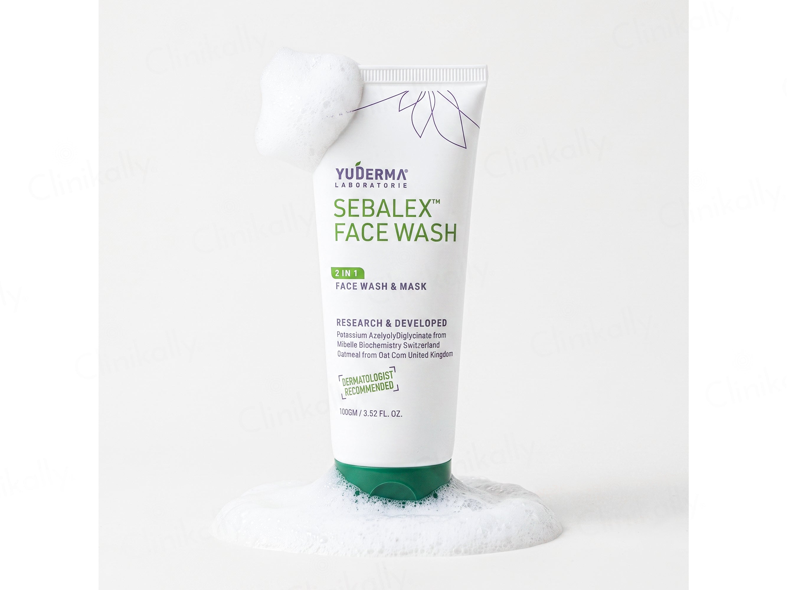 Yuderma Sebalex 2 in 1 Face Wash