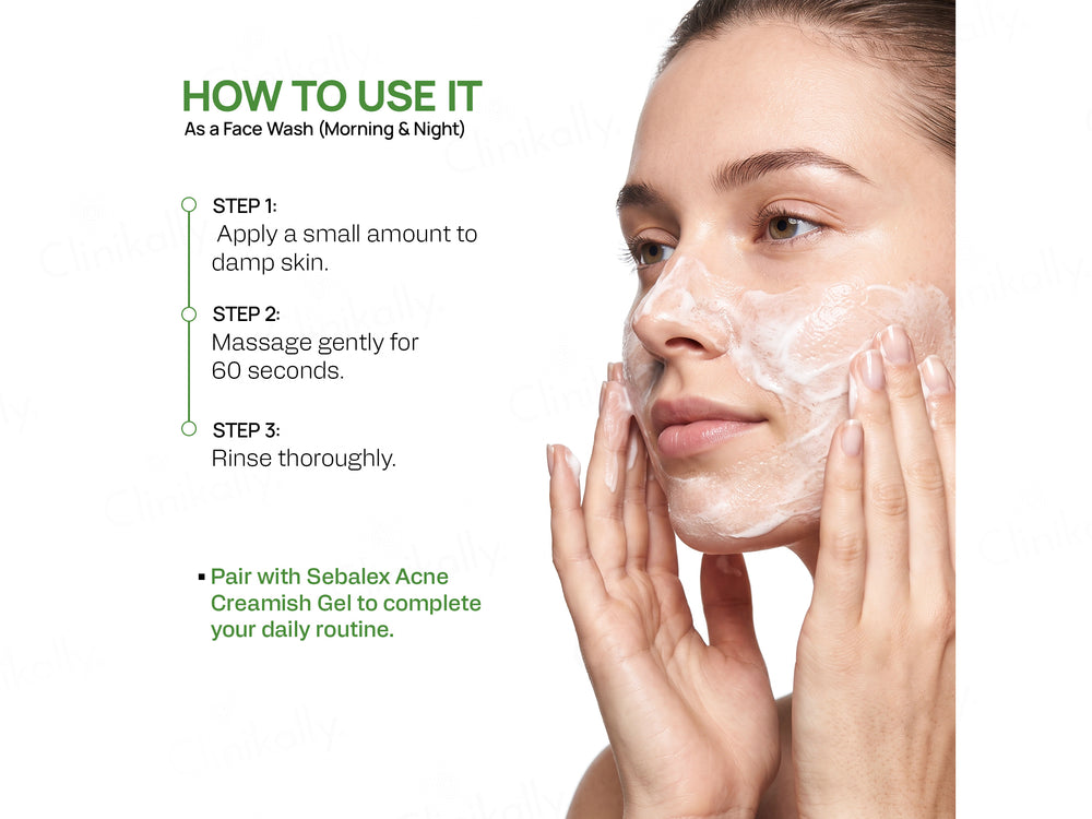 Yuderma Sebalex 2 in 1 Face Wash