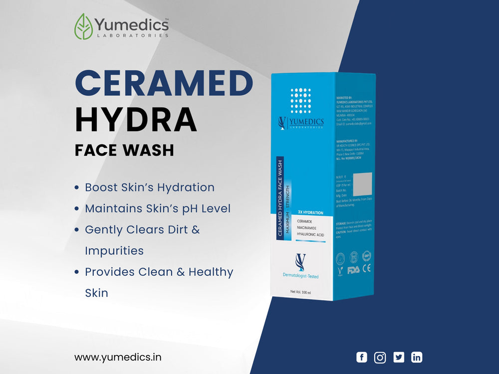 Yumedics Ceramed Hydra 3X Hydration Face Wash